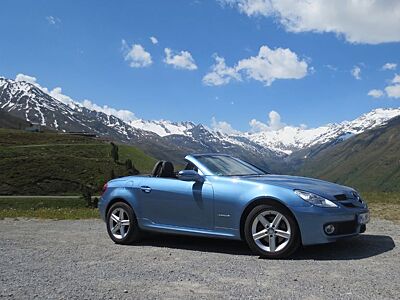 Mercedes-Benz SLK 200 KOMPRESSOR - hellblau