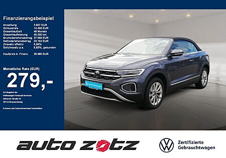VW T-Roc Volkswagen Cabriolet Style ACC NAVI Kamera Allwetter