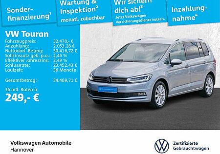 VW Touran Volkswagen 2.0 TDI Highline DSG Navi LED DigCockpit