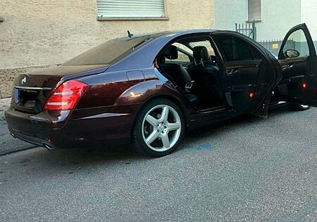 Mercedes-Benz S 500 S 500L Amg optik sondlack mystic red vom werk