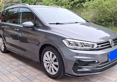 VW Touran Volkswagen 2.0TDI R-Line 7 Sitzer AHK LED Sitzheizg
