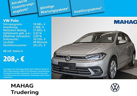 VW Polo Volkswagen 1.0 TSI Style IQ.Light Navi ParkPilot RearV