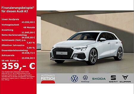 Audi A3 Sportback S line 35 TDI S tronic Matrix RFK A