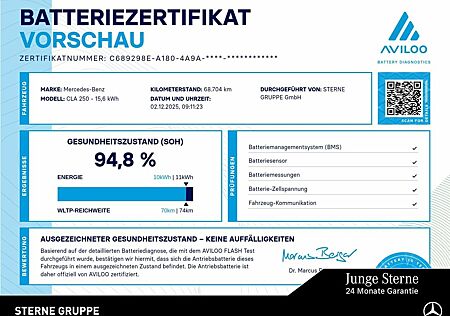 Mercedes-Benz CLA 250 Shooting Brake CLA 250 e SB AMG Pano Multib Keyl AHK Night Ambi