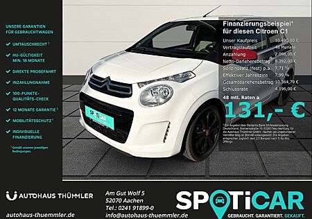 Citroën C1 Furio 1.2 VTi Klimaautom SHZ Notbremsass. Tel