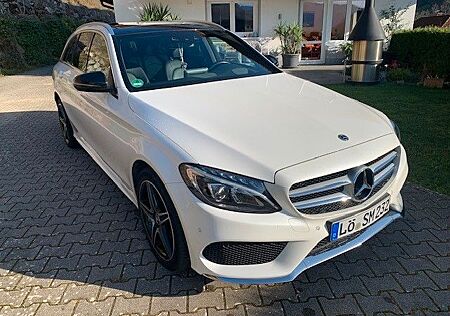 Mercedes-Benz C 250 T d 4M AMG Line Pano COMAND HUD LED AHK 9G