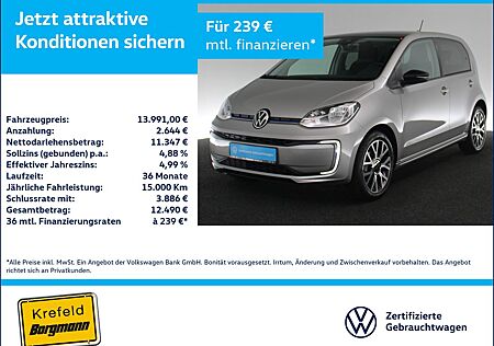 VW e-up! Volkswagen e-up! Style RÜCKFAHRKAMERA SITZHEIZUNG PDC KLIMA
