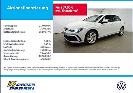 VW Golf Volkswagen VIII 8 1.4 eHybrid GTE KLIMA, NAVI, LED, A