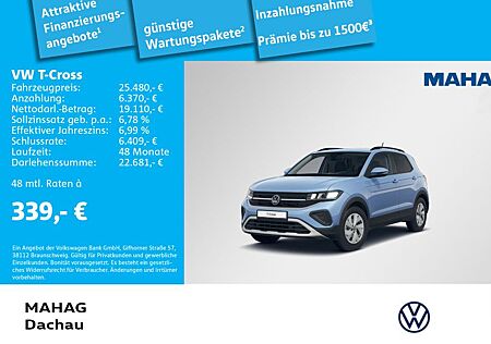 VW T-Cross Volkswagen 1.0 TSI LIFE Navi LED Kamera DSG