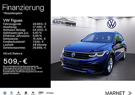VW Tiguan Volkswagen R-Line FAS*LAS*PAS*TAS*KLIMA*RFK*NAVI*DAB
