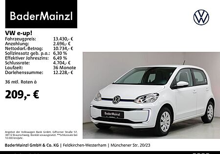 VW e-up! Volkswagen e-up! Kamera Klimaautomatik Sitzheizung DAB+