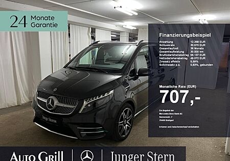 Mercedes-Benz V 220 d AMG 7Sitze AHK ILS Navi RfKam 19Zoll