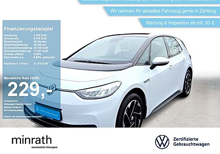 VW ID.3 Volkswagen Pro Performance Life ACC+LED+NAVI+APP+SHZ+L