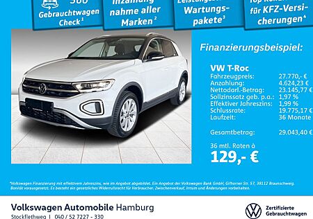 VW T-Roc Volkswagen 1.5 TSI Style DSG AHK Navi CarPlay ACC