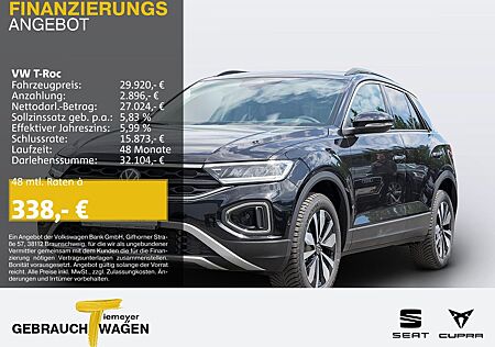 VW T-Roc Volkswagen 1.5 TSI MOVE GanzJR NAVI LED RFK LM17