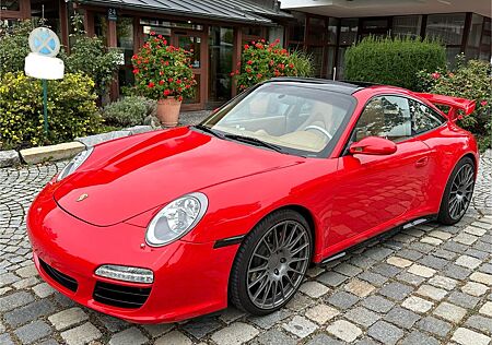 Porsche 997 Targa 4S Schalter Coupé Rot Moshammer GT3