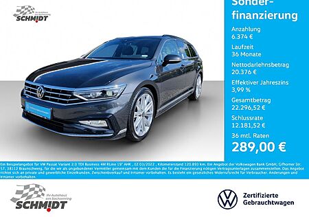 VW Passat Variant Volkswagen 2.0 TDI Business 4M RLine 19" AHK