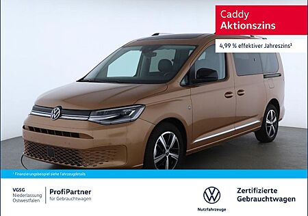 VW Caddy Volkswagen Maxi Style Pano GJR Sitzhzg Navi Bluetooth
