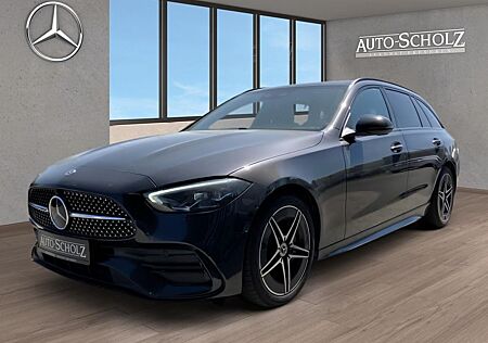 Mercedes-Benz C 220 d T AMG ADV.+NIGHT+AHK+DISTR+LED+FLA+AMBI+