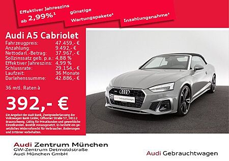 Audi A5 Cabriolet 40 TFSI qu. S tronic S line B&O/Mat