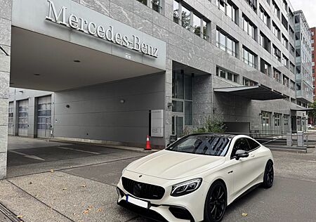 Mercedes-Benz S 63 AMG S63 AMG Coupé, Matt-Weiss, Ceramik-Bremse, Garan