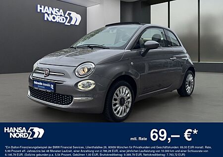 Fiat 500C 1.2 8V Lounge NAVI KLIMA PDC USB FSE BT ALU