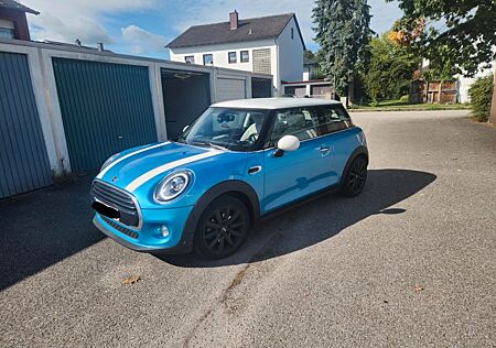 Mini Cooper D Aut. Leder Rückfahrkamera electric blue