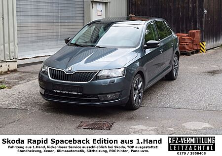 Skoda Rapid SB Edition~Xenon~Navi~SH~STH~AHK~Pano~1.Hd