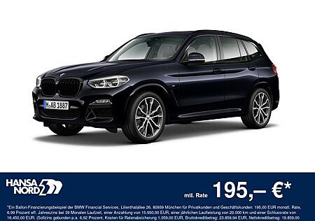 BMW X3 xDrive 20d M-SPORT LEDER NAVI LED HUD AHK 20"