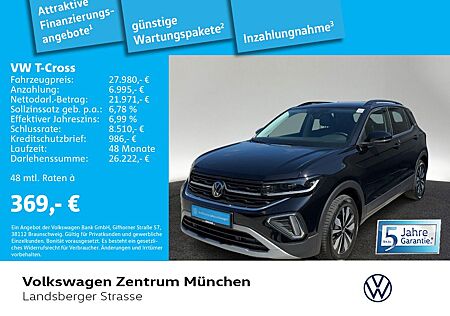 VW T-Cross Volkswagen 1.5 TSI GOAL AHK ACC IQ.LIGHT Rear View