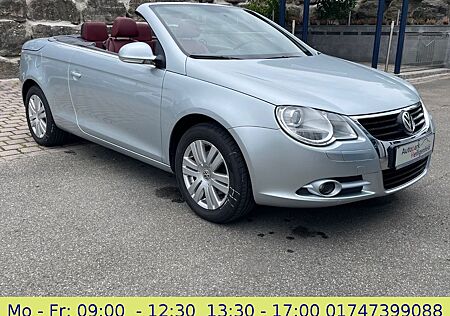 VW Eos Volkswagen 1.6 FSI Leder AHK PDC Klima Pano 1H TÜV NEU