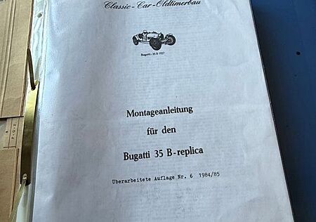 Bugatti Type B35 - Komplettbausatz für ...