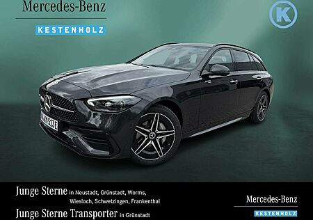 Mercedes-Benz C 300 e T AMG+NIGHT+AHK+DISTR+PANO+BURM+360+KEYL