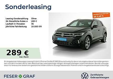 VW T-Roc Volkswagen R-Line 1.5 TSI DSG Navi AHK Kamera LED SiH