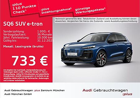 Audi SQ6 e-tron qu. Edition One Pano/B&O/Luftfed