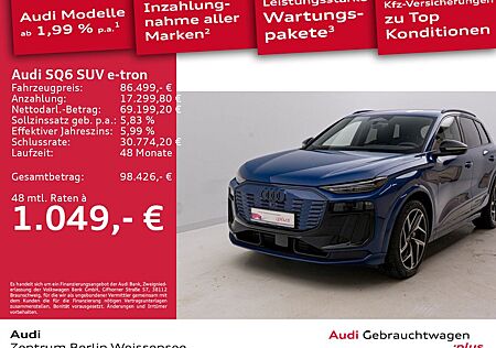 Audi SQ6 e-tron SQ6 SUV e-tron QUA*EDITION-ONE*MATRIX*B&O*LUFT**