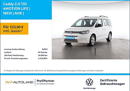 VW Caddy Volkswagen 2.0 TDI 4MOTION LIFE | NAVI | AHK |
