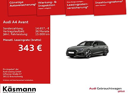 Audi A4 Avant 40TDI quattro S line AHK MATRIX 360