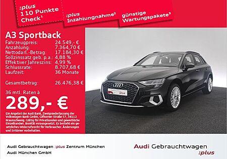 Audi A3 Sportback 30 TFSI advanced Navi+/Virtual+