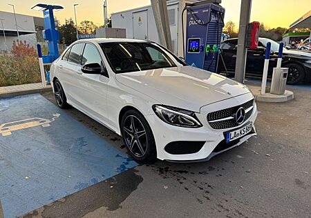 Mercedes-Benz C 200 9G-Tronic/AMG LINE/NIGHT PAKET/PANO/VLEDER