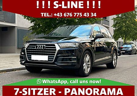 Audi Q7 3.0 TDI QUATTRO | S-LINE | 7-SITZER | PANORAM