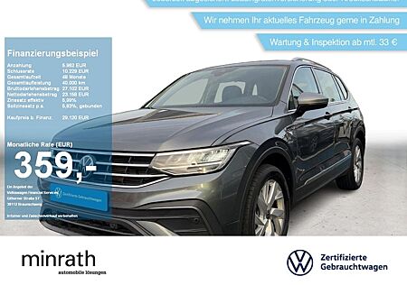 VW Tiguan Allspace Volkswagen Life 4M 2.0 TDI DSG AHK+NAVI+SHZ