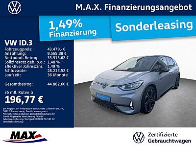 Volkswagen ID.3 GTX IQ.LIGHT+NAVI+PANO+ACC+AR HUD+KAMERA+