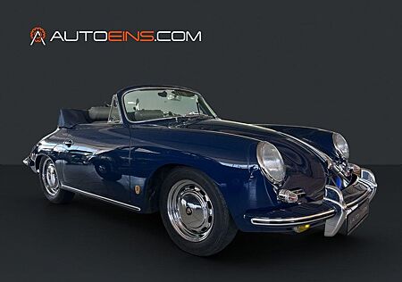 Porsche 356B S 1600 Cabrio Reutter*Motor NEU Revidiert*