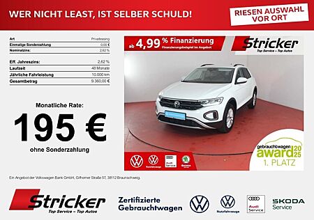 VW T-Roc Volkswagen Life 1.0TSI 195,-ohne Anzahlung Navi App-C