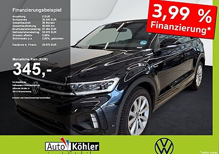 VW T-Roc Volkswagen Cabriolet R-Line TSi DSG Black/Matrix/ACC