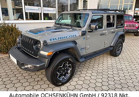 Jeep Wrangler 2.0 4xe Rubicon / Leder, Nav.