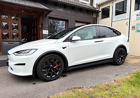Tesla Model X PLAID EAP White Interior HW4 YOKE AHK