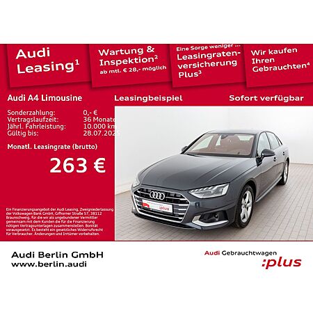 Audi A4 leasen