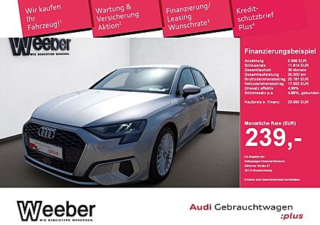 Audi A3 Sportback Advanced NAVI KAMERA SPORTSITZE DIG